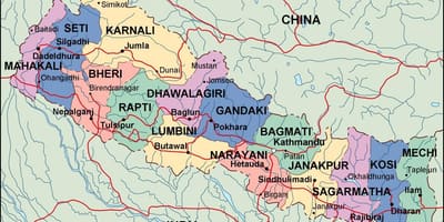 Bản đồ kỹ thuật số nepal