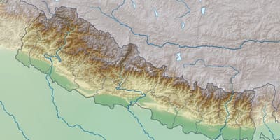 Bản đồ của vật lý nepal