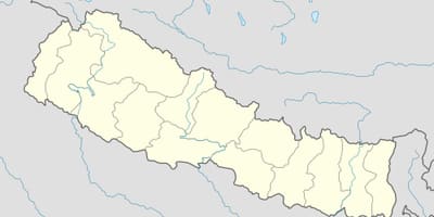 Bản đồ của nepal véc tơ